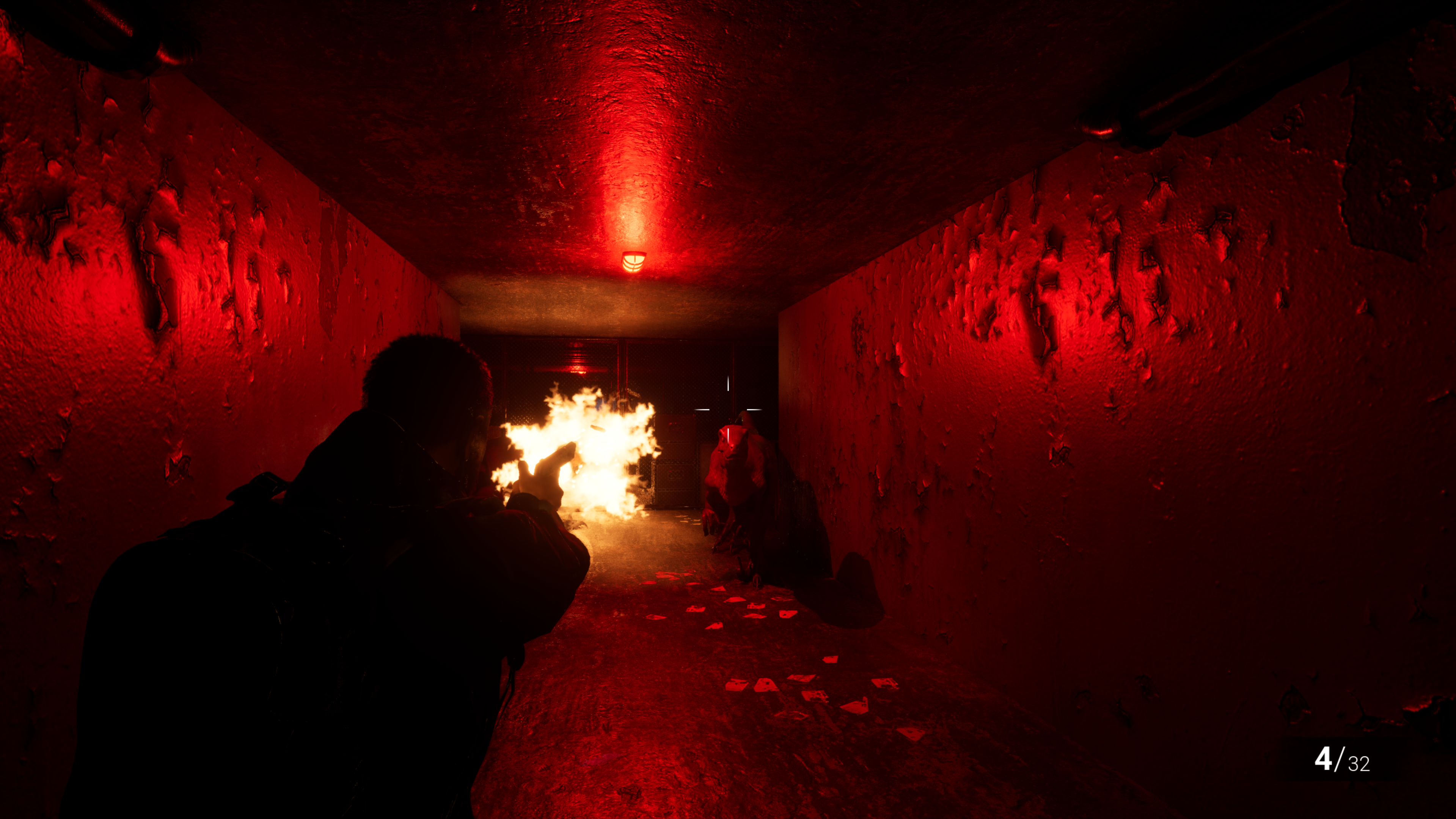 Clawed Dinosaur Game Image Horror Tunnel System