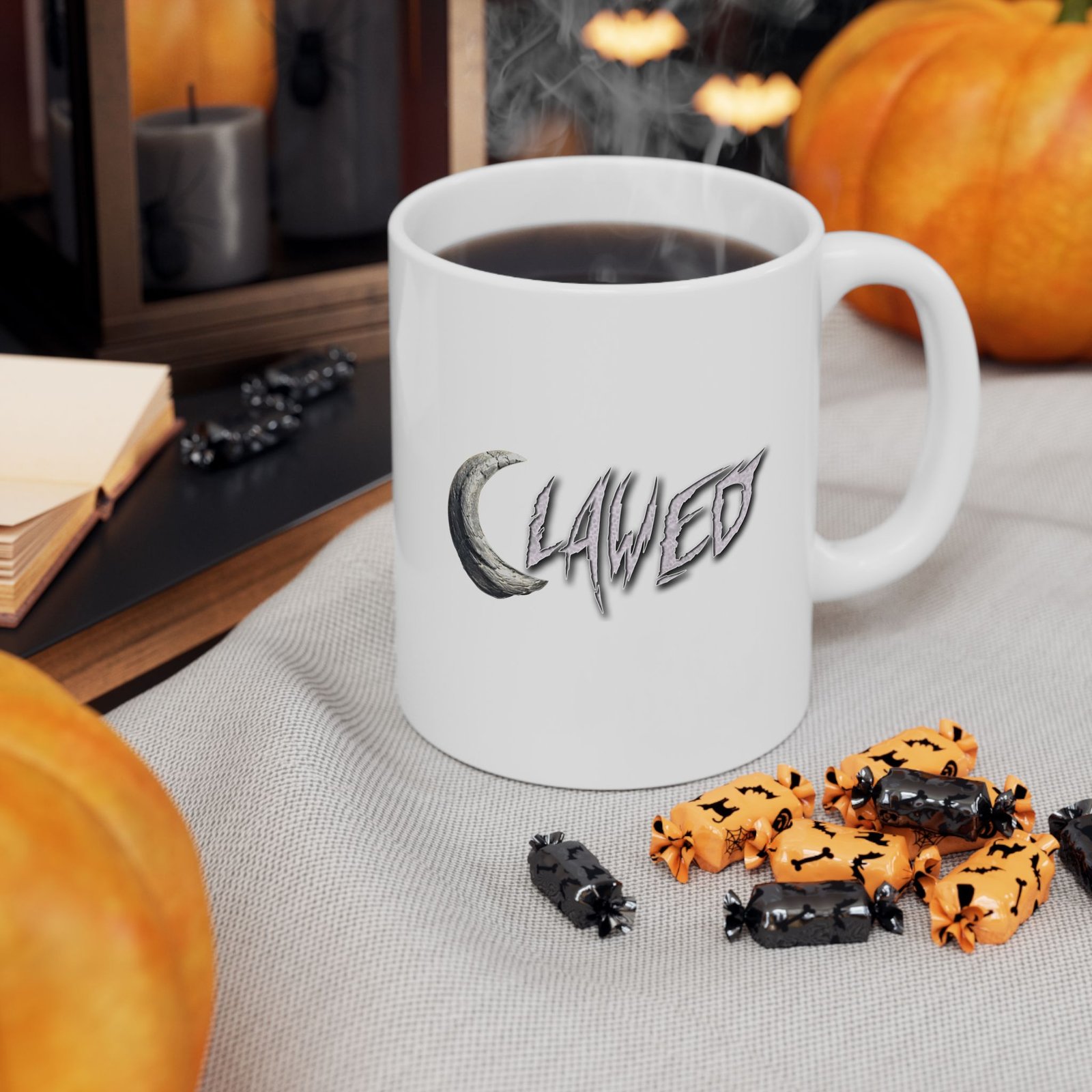 Clawed Game Logo Ceramic Coffee Mug – Official Merchandise (11oz / 15oz)