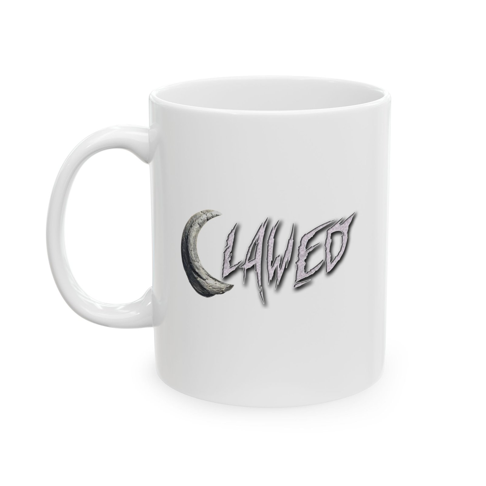Clawed Game Logo Ceramic Coffee Mug – Official Merchandise (11oz / 15oz) - Image 7