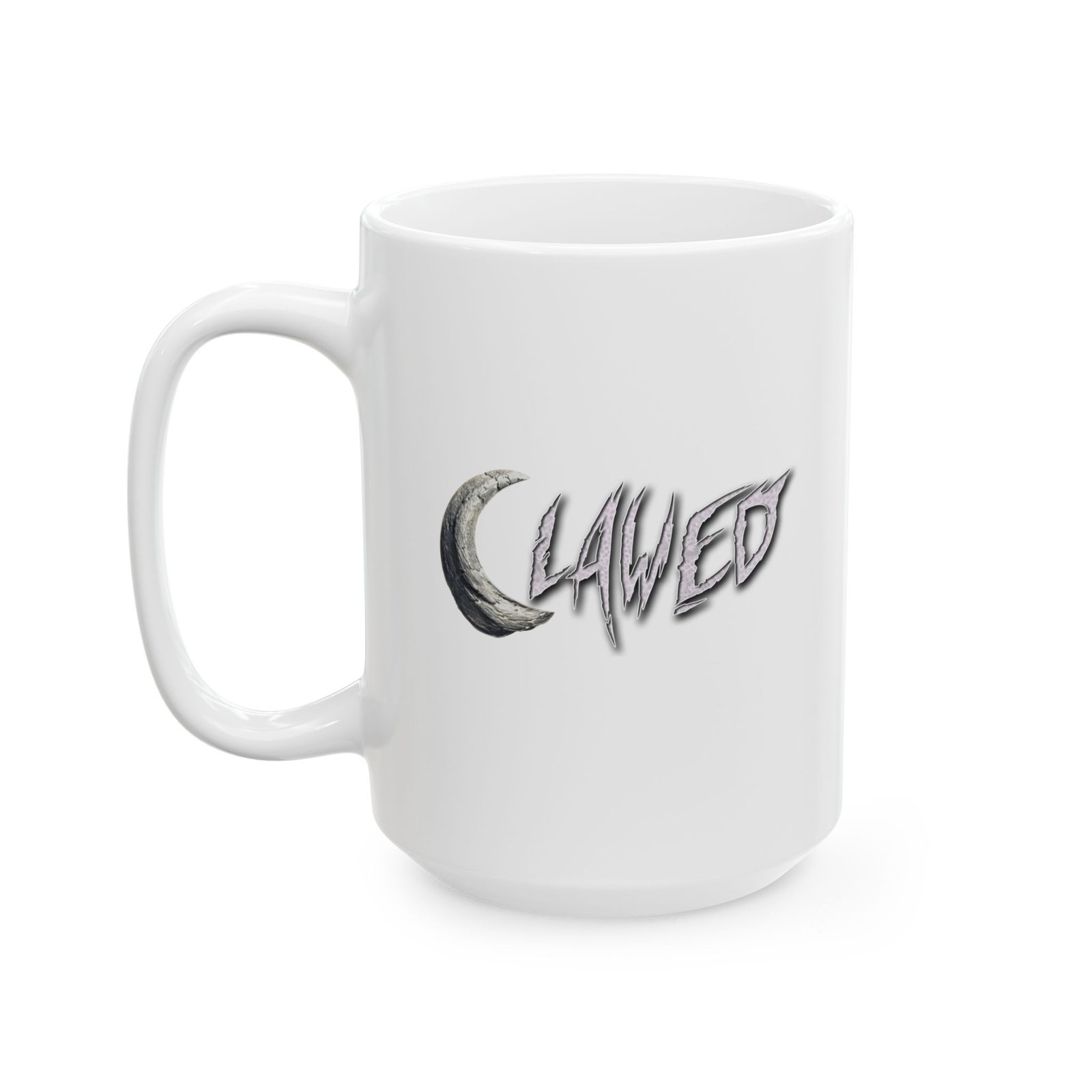 Clawed Game Logo Ceramic Coffee Mug – Official Merchandise (11oz / 15oz) - Image 10