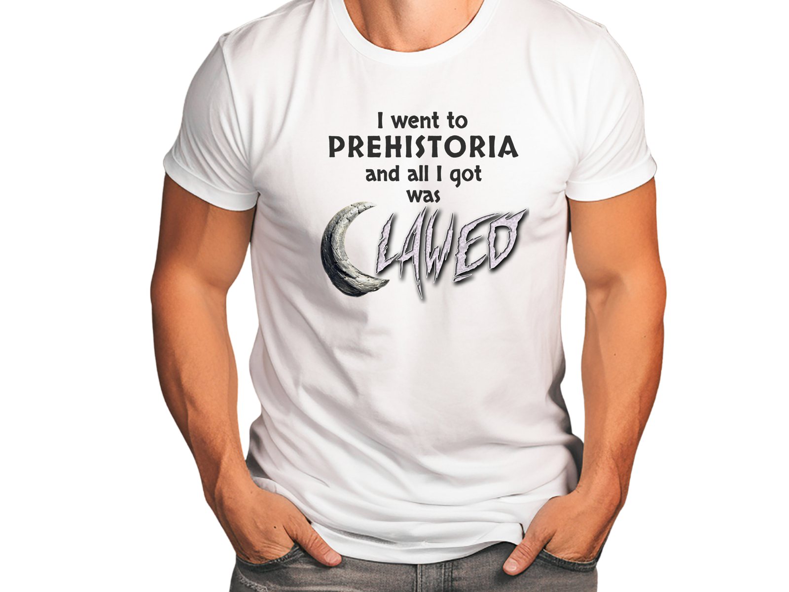 Official CLAWED apparel — I went to PREHISTORIA and all I got was CLAWED - Image 4