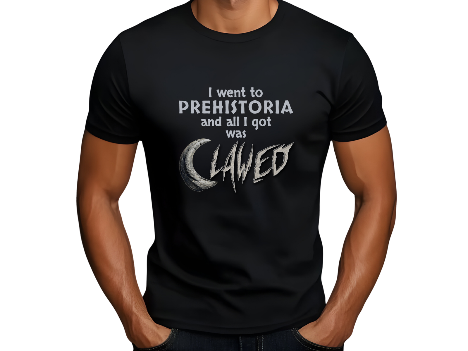 Official CLAWED apparel — I went to PREHISTORIA and all I got was CLAWED